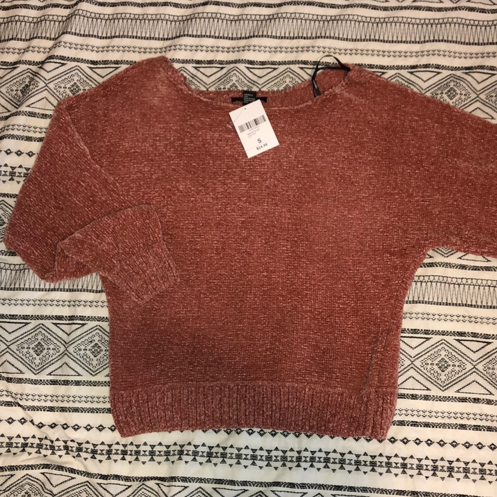 NWT Forever 21 Chenille Sweater